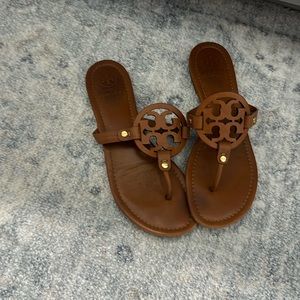 Tory Burch Miller, Cognac, used woman’s size 10